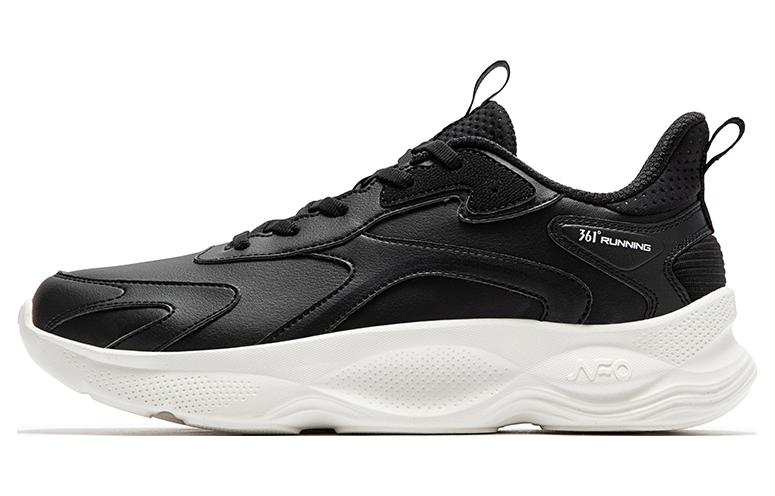 361° Waterproof And Lightweight Low top Running Shoes Men's Obsidian Black/Feather White