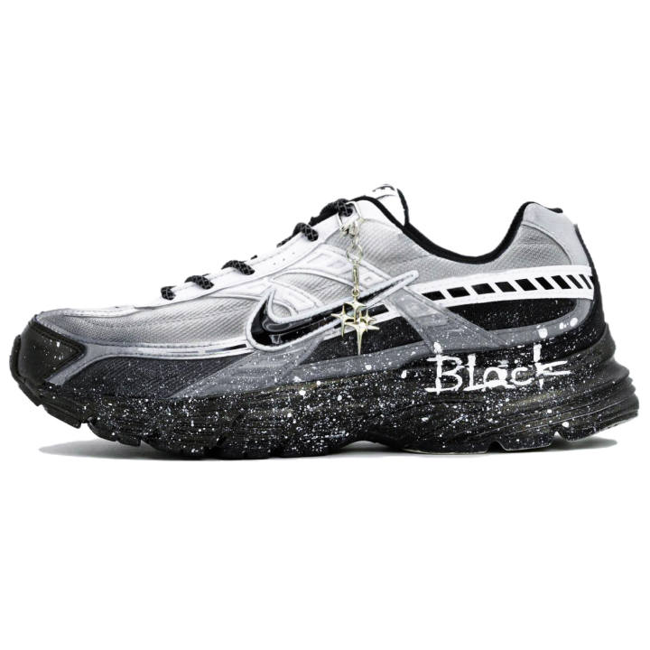 Nike Nike Initiator Fabric Cushioning Support Breathable Low top Rubber Casual City Commuting Running Shoes Men's
