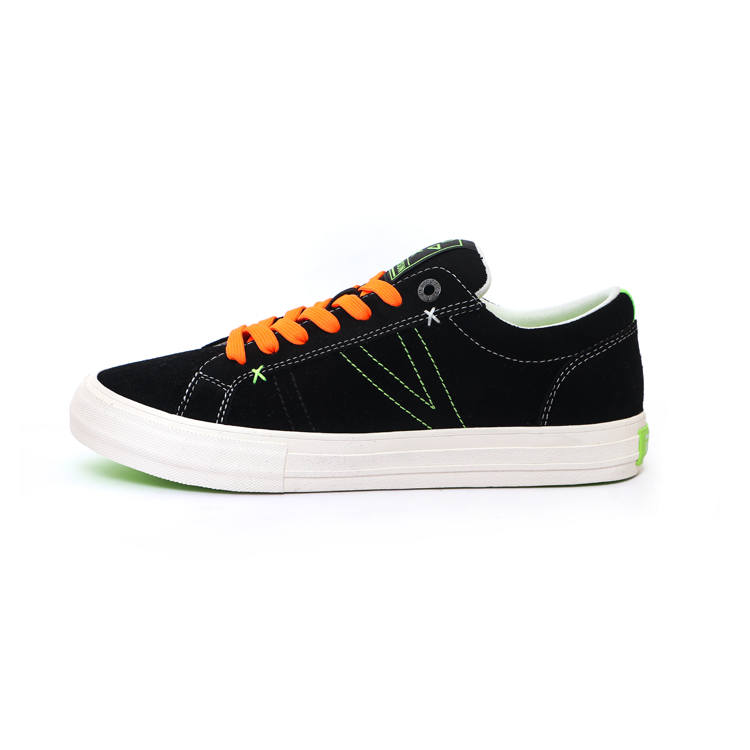 X-JIMSUN X JIMSUN Coverage Abrasion Resistant Low top Skateboard Shoes Unisex Apple Green
