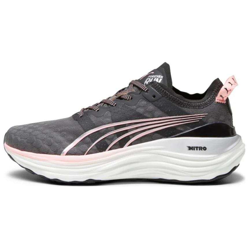 PUMA ForeverRun Nitro Running Shoes 'Black Pink' Women's