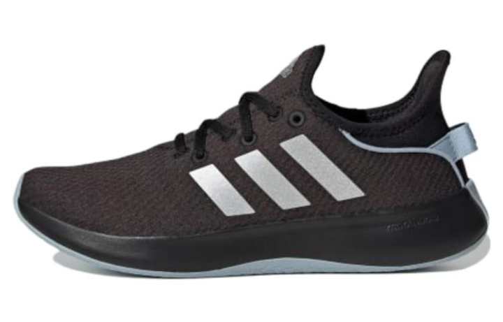 Adidas Adidas Cloudfoam Pure 'Black Silver Metallic' Women's