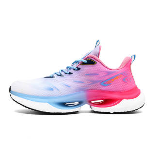 OUWENHEIMANBA Mesh, Textile Cushioning Breathable Lightweight Rebound Low top Popcorn TPU Outsole Running Shoes Unisex