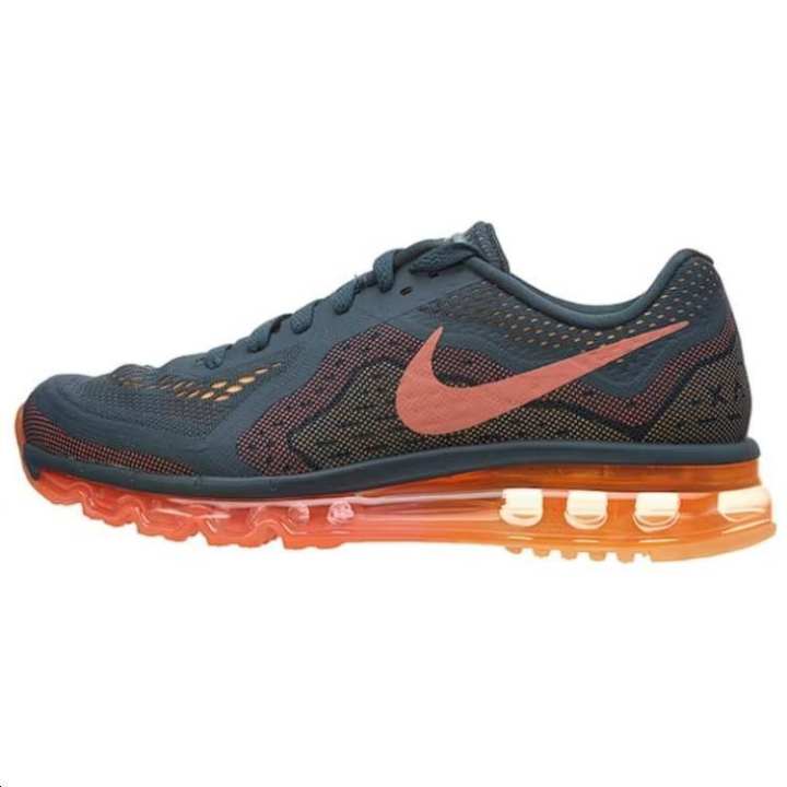 Nike Nike Air Max 2014 Dark Magnet Grey Bright Mango Peach Cream Women's