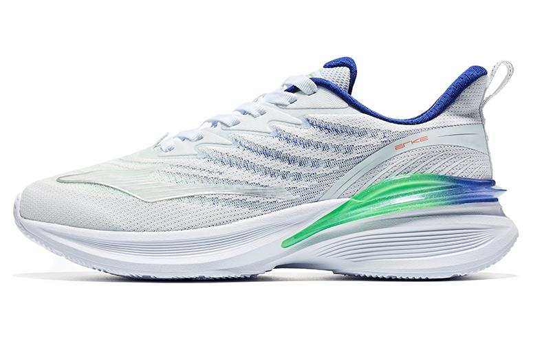 Erke Cushioning Slip Resistant Abrasion Resistant Breathable Lightweight Rebound Low top Casual Running Shoes Men's
