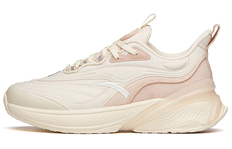 ANTA C37 2.0 Running Shoes Women's Low Top Oat White/Clay