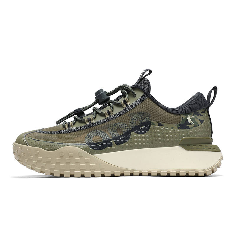 QIAODAN Exploration Low top Running Shoes Men's Pasture Green