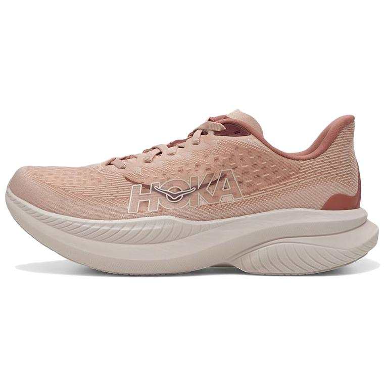 HOKA ONE ONE Mach 6 Rose Latte Blush Women's