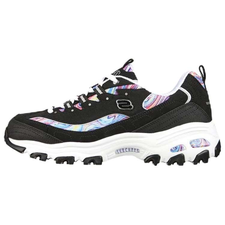 Skechers D'Lites D'LITES Cushioning Abrasion Resistant Low top Chunky Sneakers Women's Black & Color