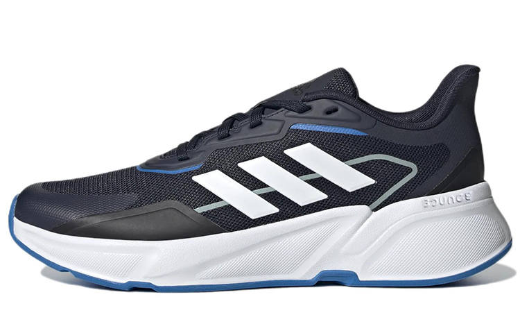 Adidas Adidas X9000l1 Abrasion Resistant Low top Running Shoes Men's Black Blue