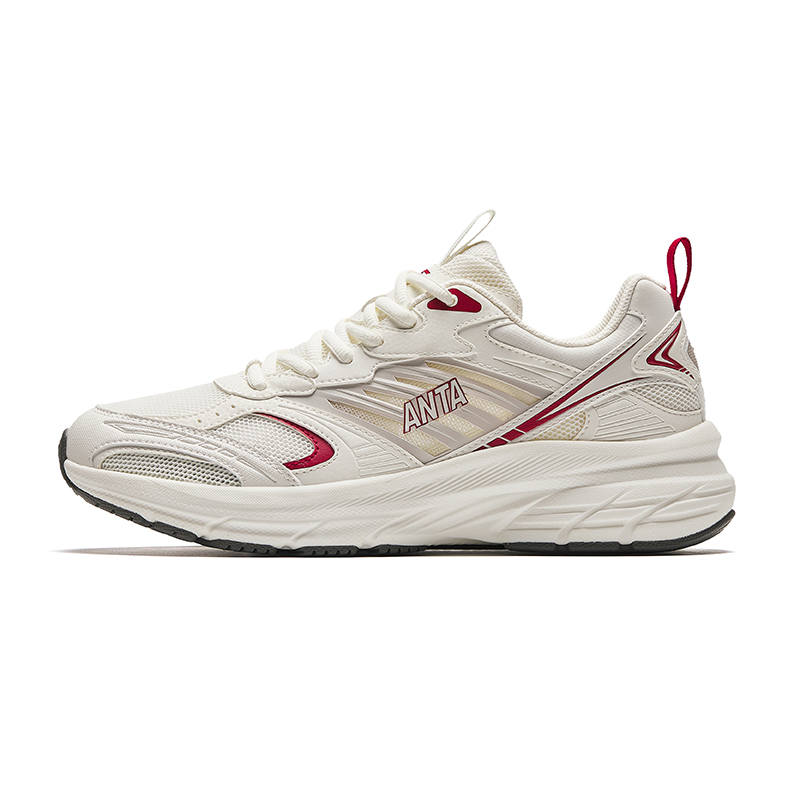 Anta Running Collection Slip Resistant, Abrasion Resistant, Height Increasing Low top Rubber Outsole Sprint Casual