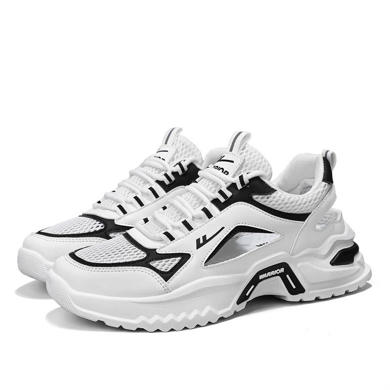 WARRIOR Abrasion Resistant Lightweight Wear resistant And Lightweight Low top Chunky Sneakers Men's