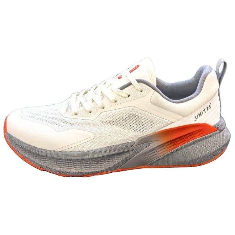 Anta Cushioning Slip Resistant Abrasion Resistant Low top Casual Running Shoes Men's Beige Red