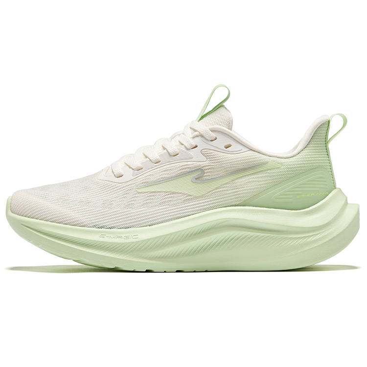 Erke Wind Flight 3.0 Cushioning Lightweight Low top Casual Running Shoes Women's Microcrystal White Teal