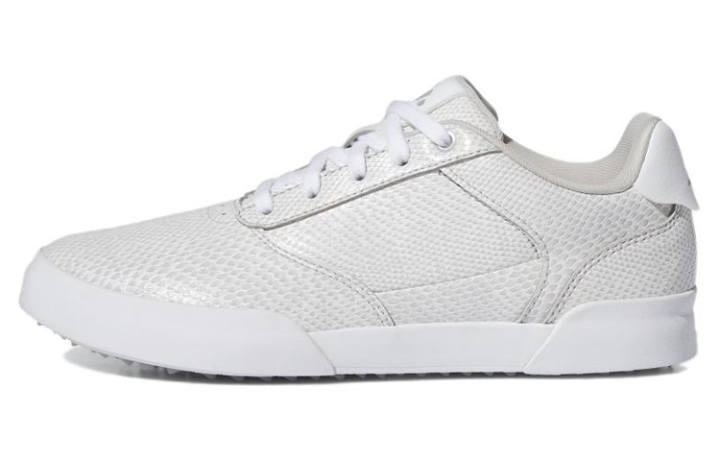 Adidas Adidas Retrocross Slip Resistant Slip Resistant Low top Golf Shoes Women's White Gray
