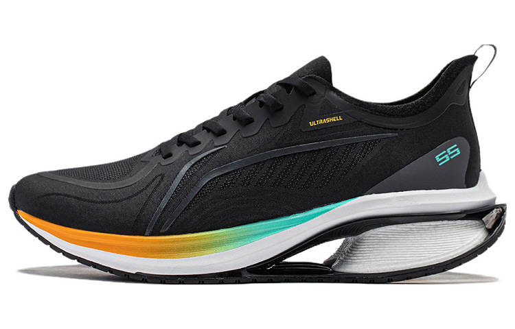 Li-Ning Li Ning WuShi 5S 3.0 Cushioning Low top Long Distance Running Shoes Men's Black