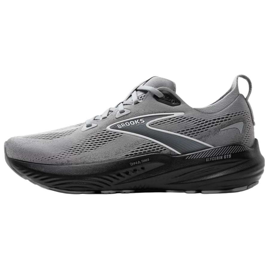 Brooks Glycerin GTS 22 Slip Resistant Abrasion Resistant Low top Casual Running Shoes Men's Gray