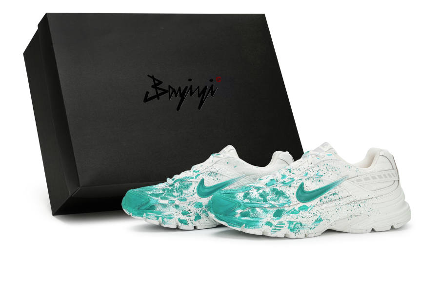 Nike Nike Initiator Slip Resistant Abrasion Resistant Low top Running Shoes Women's White Tiffany