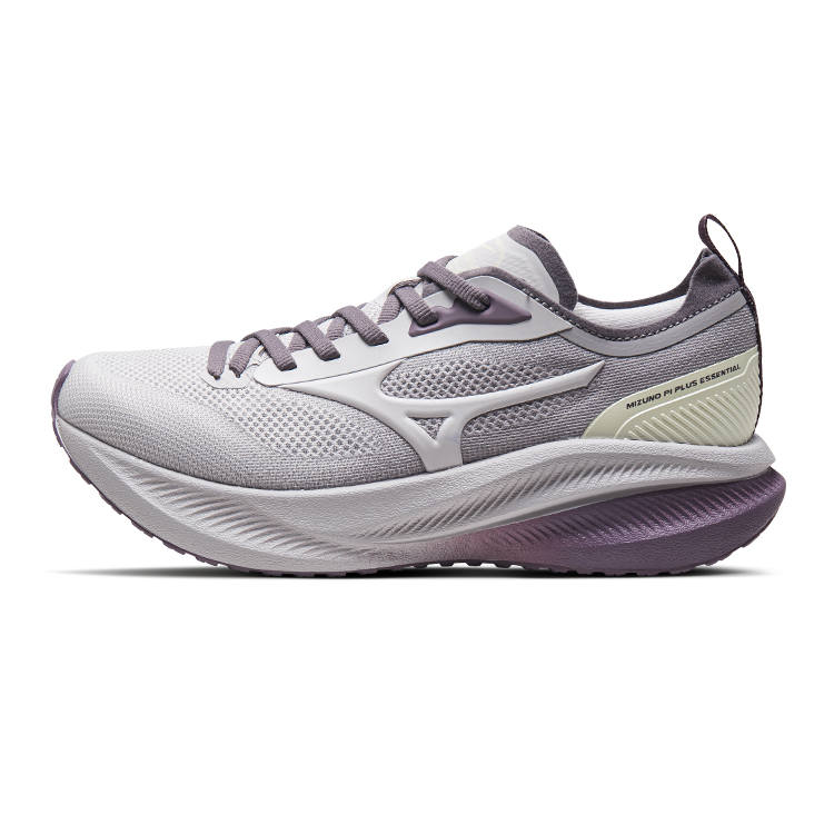 Mizuno Cushioning Slip Resistant Abrasion Resistant Support Low top Running Shoes Unisex Gray Purple