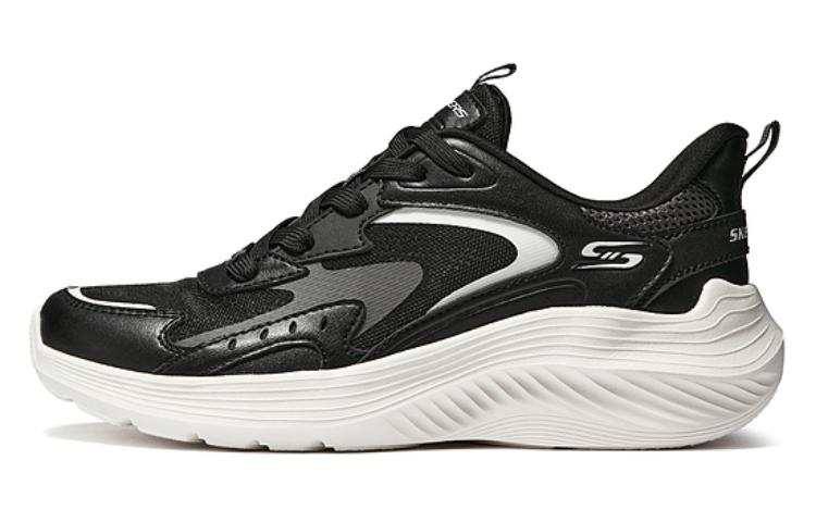 Skechers Casual Lightweight Low top Running Shoes Women's Black