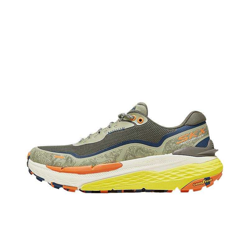 Skechers Women's GO Mesh Breathable Low top Running Shoes Women's Olive Green