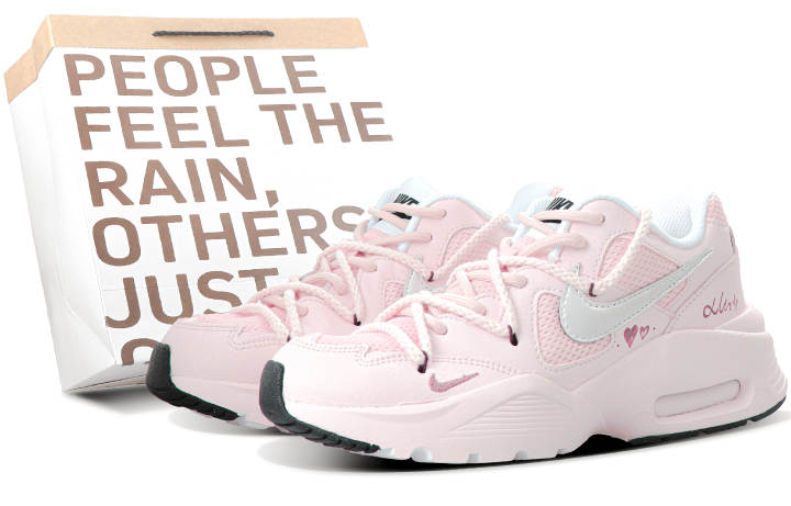 Nike Nike Air Max Fusion Fabric Slip Resistant, Abrasion Resistant, Lightweight Low top Foam Sole Casual Running Shoes