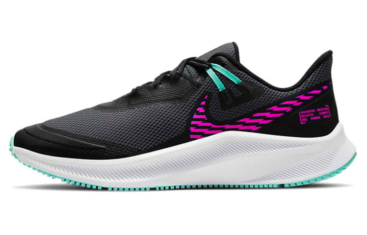 Nike Nike Quest 3 Shield 'Black Fire Pink Mist' Women's