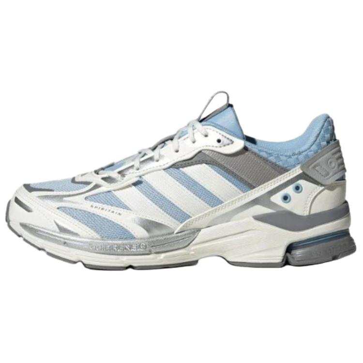 Adidas Adidas Spiritain 2000 Textile, Synthetic Leather Low top Running Shoes Unisex Blue White Gray