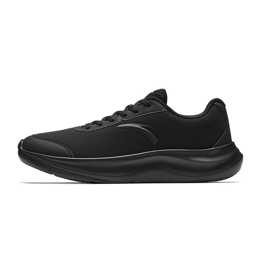 Anta Cushioning, Wear Resistant Low top Casual Running Shoes Men's Black