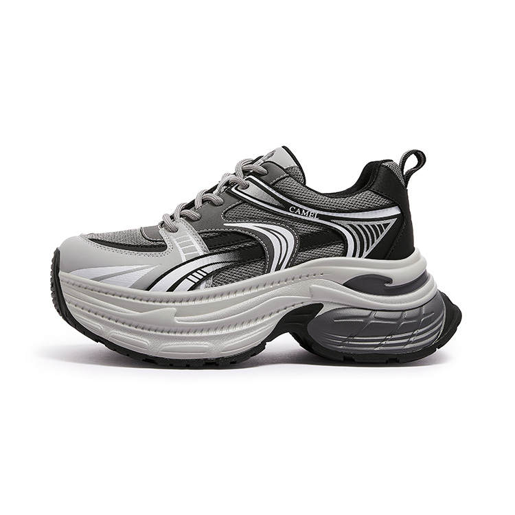 CAMEL Abrasion Resistant Height Increasing Low Top Chunky Sneakers Women's