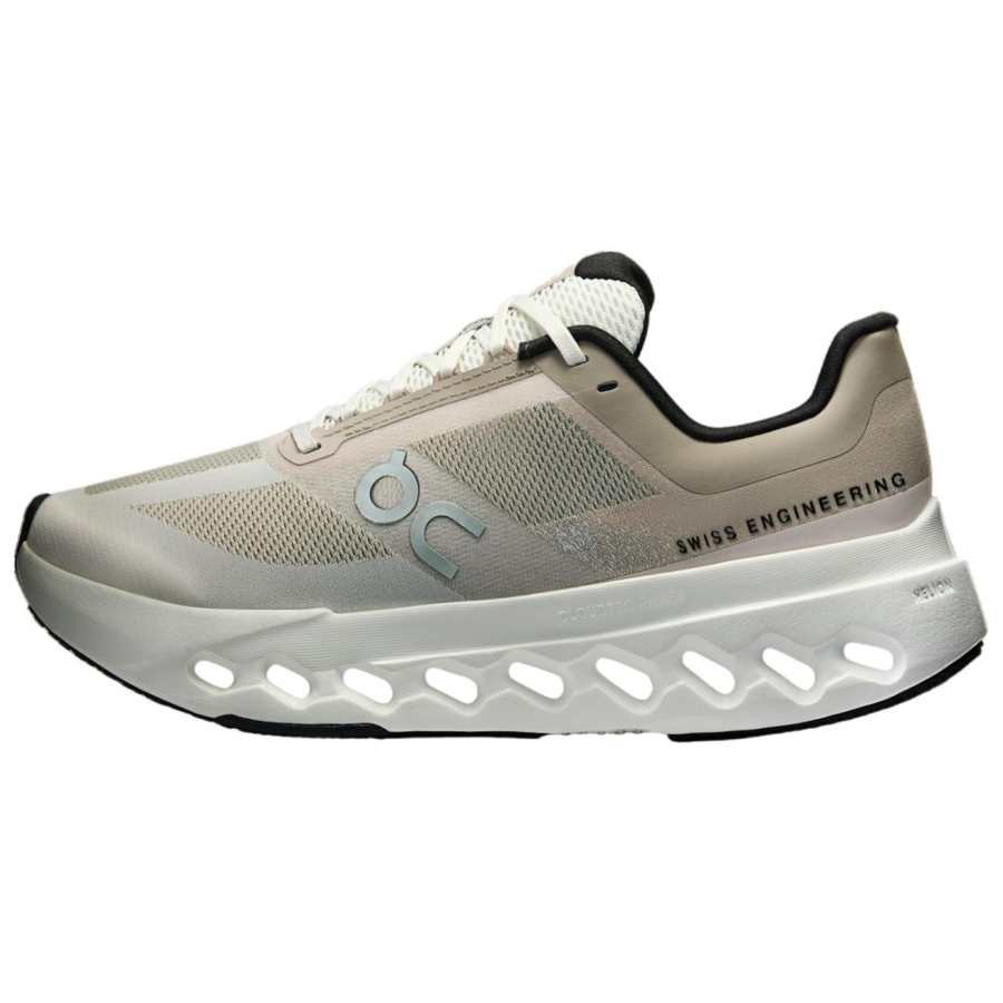 On On Cloudsurfer Next Low top Training Sprint Running Shoes Women's Gray White