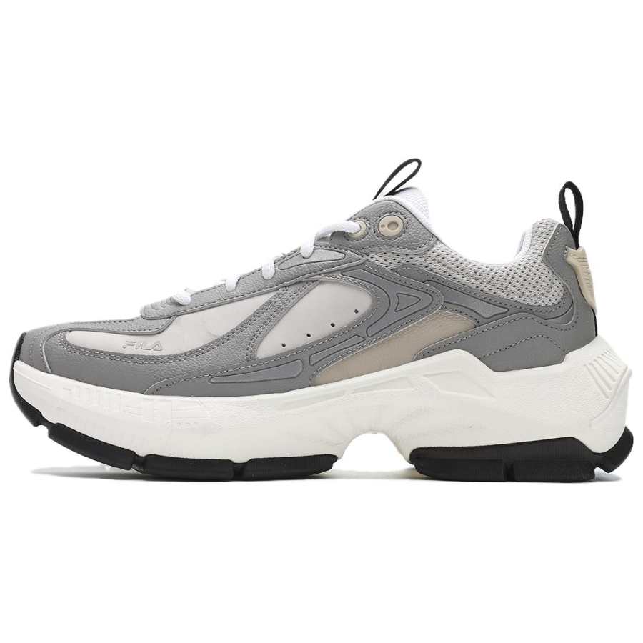 FILA CICLONE Abrasion Resistant Height Increasing Low top Chunky Sneakers Men's Gray
