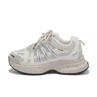 Yobn Breathable, Lightweight, And Abrasion Resistant Low top Chunky Sneakers Women's