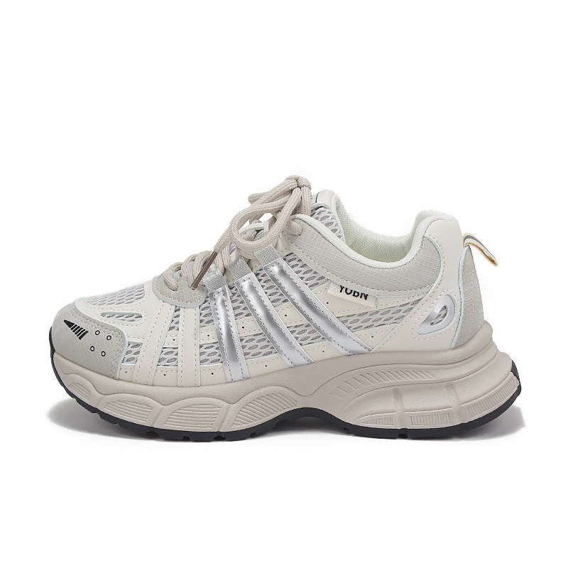 Yobn Breathable, Lightweight, And Abrasion Resistant Low top Chunky Sneakers Women's