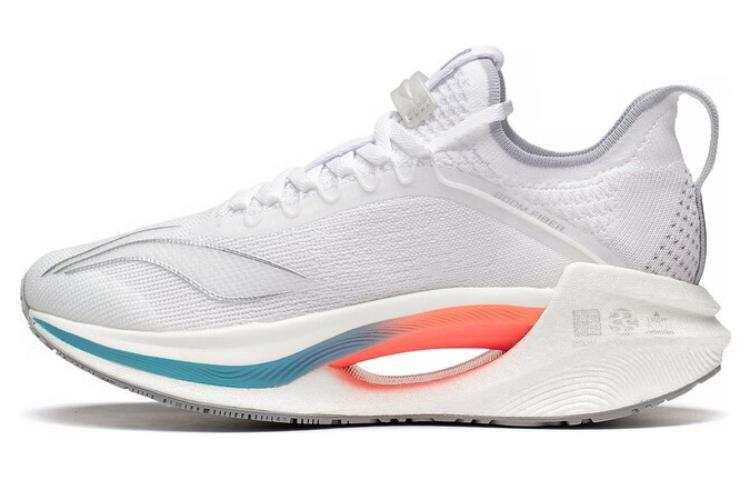 Li-Ning Li Ning Shadow Essential BOOM Technology Reflective Lightweight Low top Running Shoes Women's White