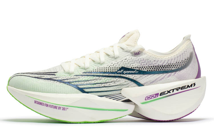 361° Feitiao Future Low top Long Distance Running Sprint Running Shoes Unisex Green