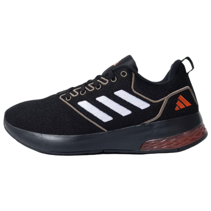 Adidas Adidas Abrasion Resistant Running Shoes Men's Black White