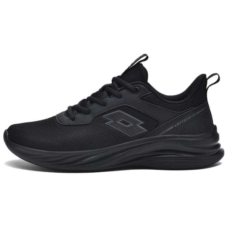 LOTTO Abrasion Resistant Breathable Low top Casual Running Shoes Men's Black