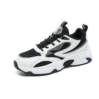 JSWEI Abrasion Resistant Slip Resistant Low top Chunky Sneakers Women's