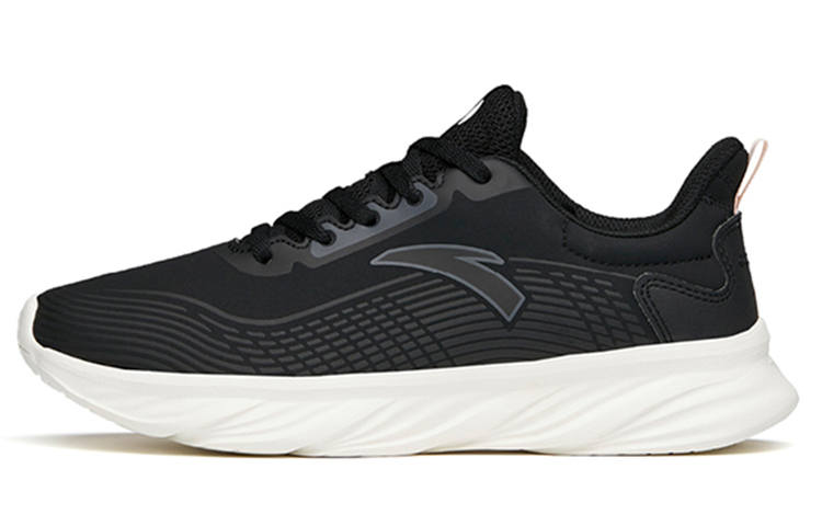 Anta Running Collection Mesh Cushioning Low top Running Shoes Women's Black