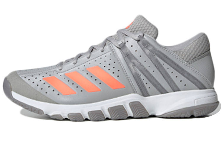 Adidas Adidas Wucht P5 Cushioning Slip Resistant Lightweight Low top Running Shoes Men's Silver Gray Orange