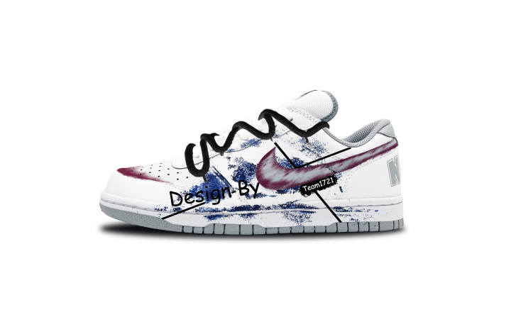 Nike Nike Big Rusty 3.0 Low top Skateboard Shoes Men's White Blue
