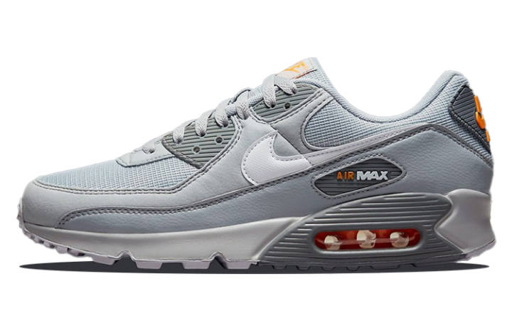 Nike Nike Air Max 90 Wolf Grey Kumquat Cool Grey White