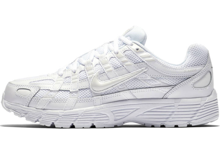 Nike Nike P 6000 Triple White Women's