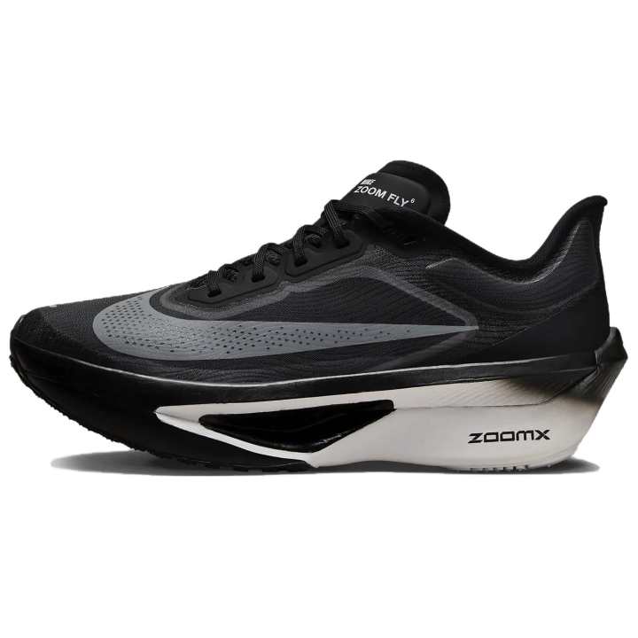 Nike Nike Zoom Fly 6 Slip Resistant Low top Marathon Training Long Distance Running Shoes Women's Black Gray