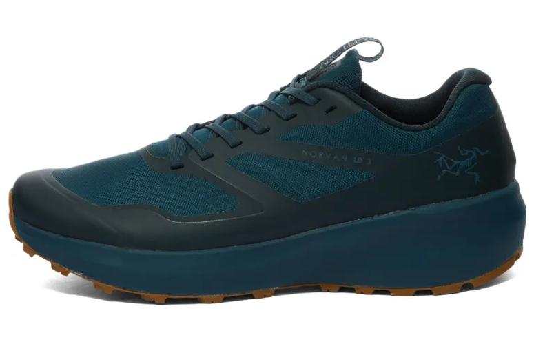 Arcteryx Arc'teryx Norvan LD 3 Comfortable Mesh Cushioning, Non Slip, And Waterproof Low top Running Shoes Men's Dark Blue Green