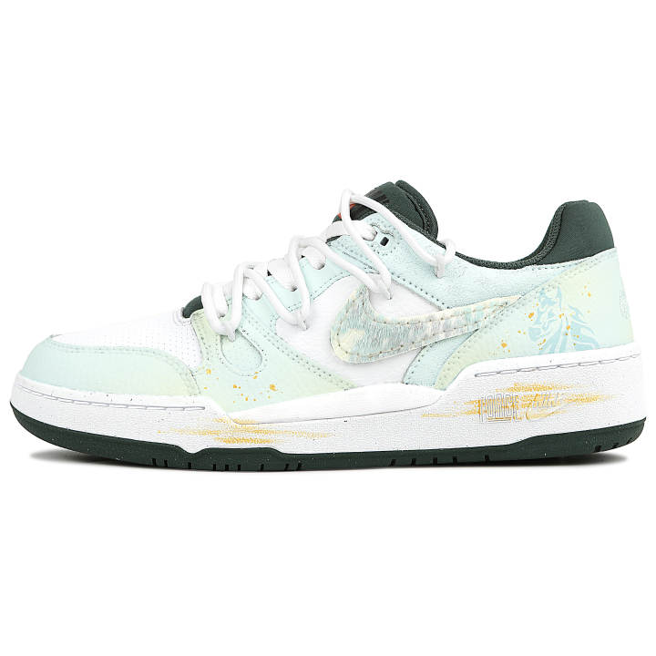 Nike Nike Full Force Cushioning Low top Skateboard Shoes Men's Cyan
