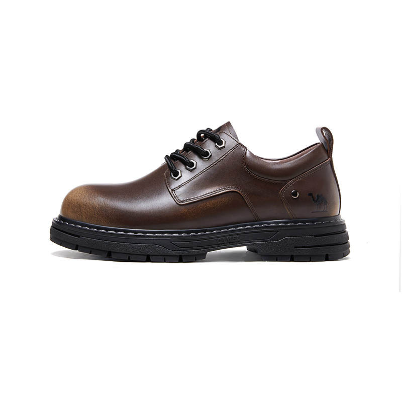 CAMEL Men's Casual Shoes Men's Low Top Midnight Black/Non Enzyme Brown