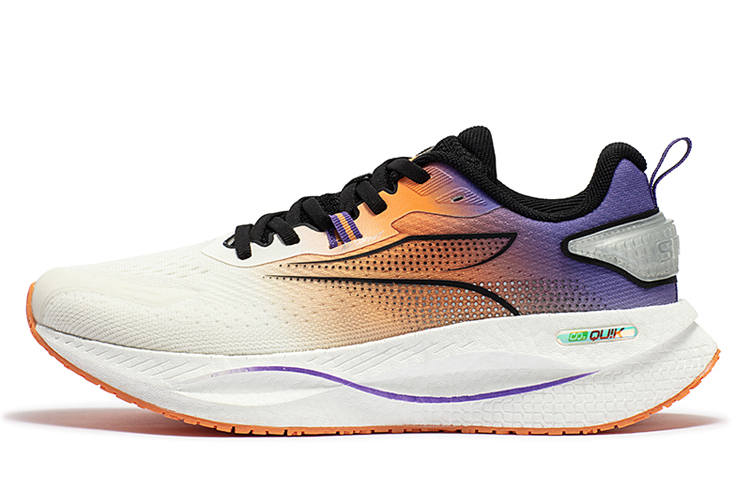 361° Comfortable Cushioning Abrasion Resistant Breathable Lightweight Low top Sprint Running Shoes Men's