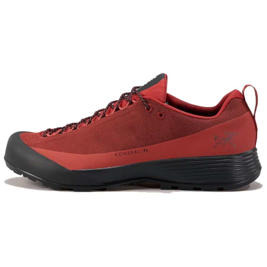 Arcteryx Arc'teryx KONSEAL FL Slip Resistant Abrasion Resistant Low top Outdoor Shoes Men's Red Black