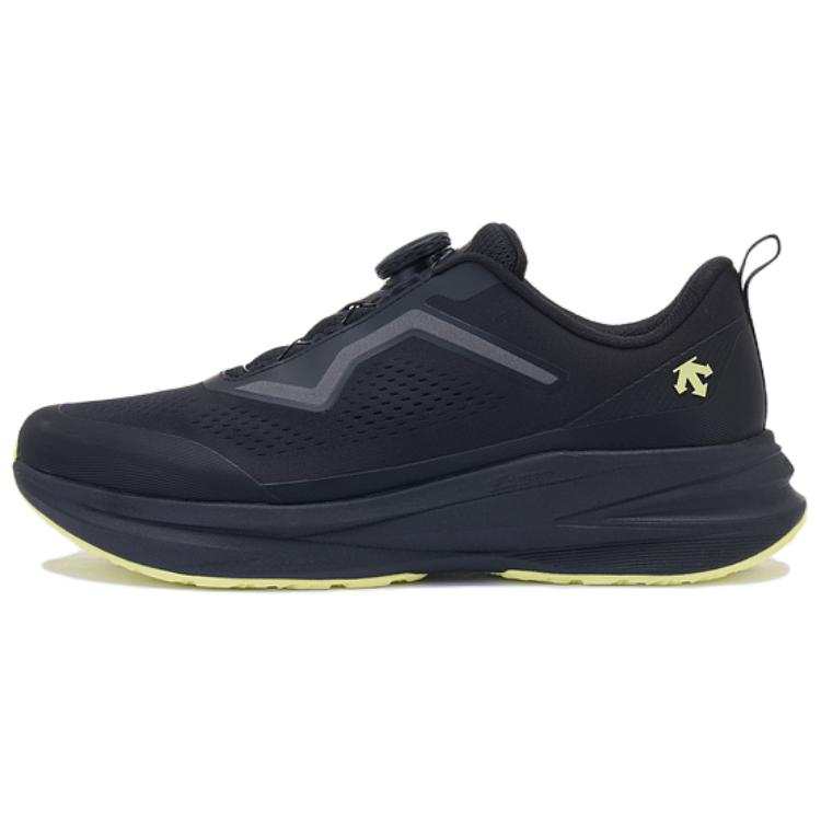 DESCENTE RUNNING Cushioning Breathable Low top Casual Running Shoes Men's Black